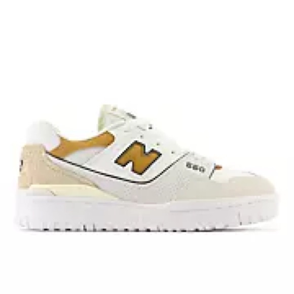 New Balance Shoes - New Balance 550 in Cream and Gold